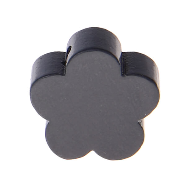 Motivperle Blume mini 'grau' 1390 auf Lager